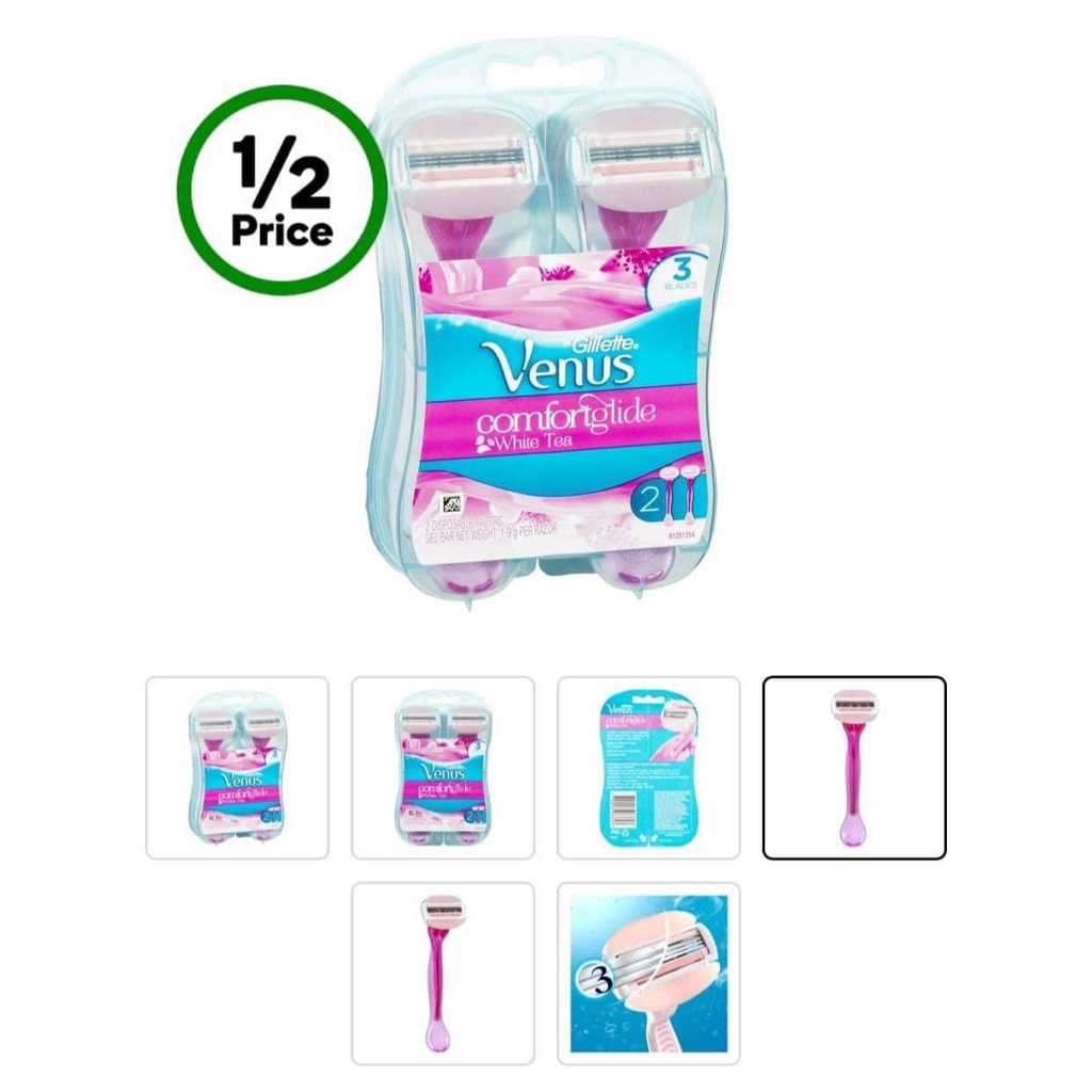 Dao cạo dành cho nữ Gillette Venus Comfortglide White Tea