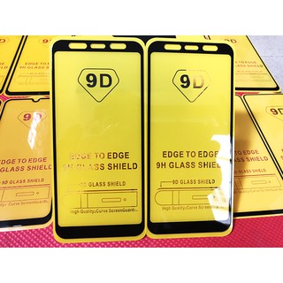 Kính cường lực 9d, 10d samsung a6, a6 plus full màn hình