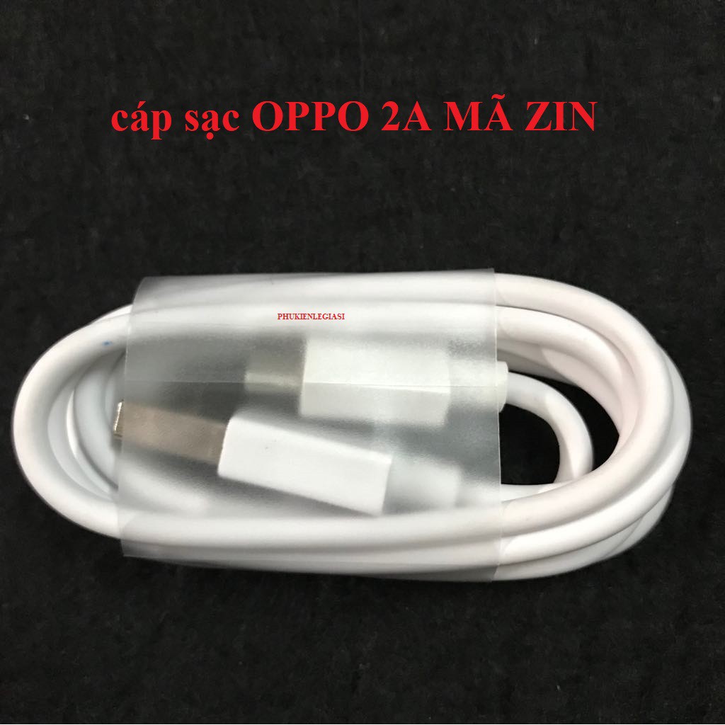 Cáp sạc OPPO 2A zin chui Micro USB