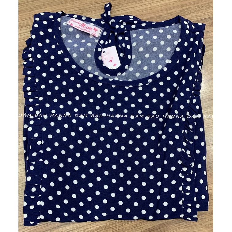 [SIZE 40-75KG] Đồ bộ bầu tay ngắn quần dài cho bé ty mặc bầu và sau sinh có khóa cho bé ty tiện lợi vải lụa mát
