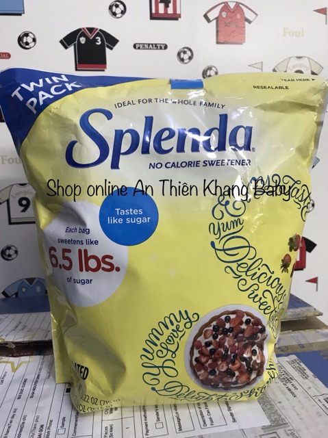 Đường ăn kiêng Splenda (no calories) dạng túi 357gr