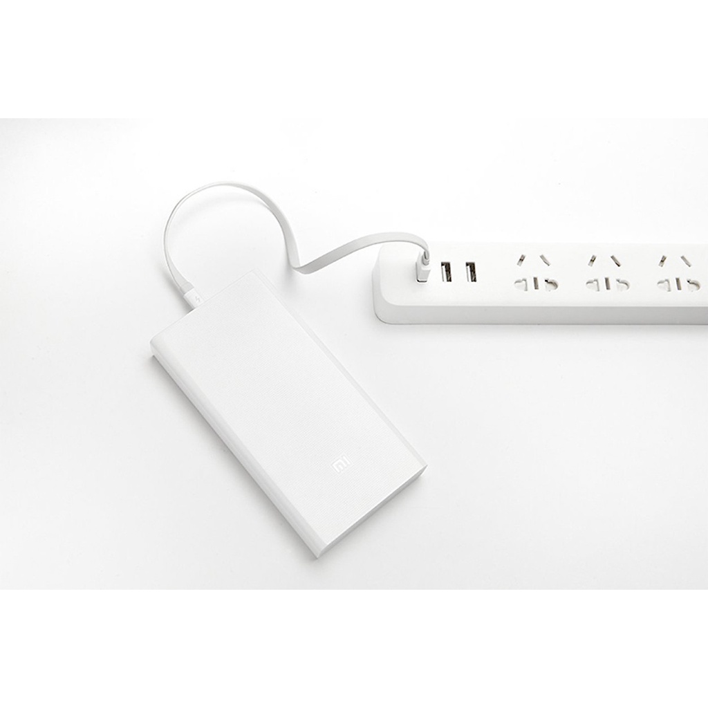 Pin dự phòng Xiaomi 20.000mah 2 cổng sạc - Hàng chính hãng