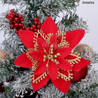 Set 5 Vòng Hoa Nhân Tạo Lấp Lánh Dùng Để Trang Trí Cây Thông Noel Tiện Dụng