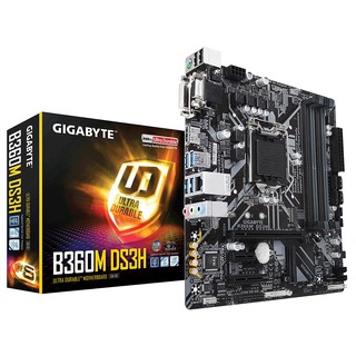 Bo mạch chủ - Mainboard Gigabyte GA-B360M DS3H