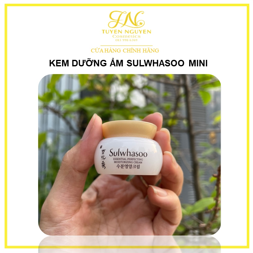 Kem Dưỡng Ẩm Sulwhasoo Essential Perfecting Moisturizing Cream Mini 5ml