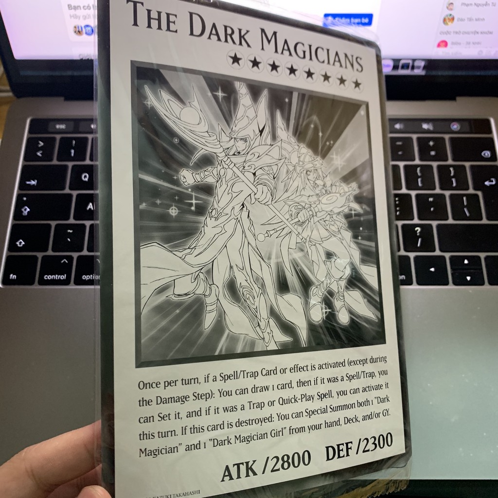 SIÊU ĐẶC BIỆT!!! [Thẻ Bài Yugioh Chính Hãng] The Dark Magicians SIÊU TO KHỔNG LỒ!!!