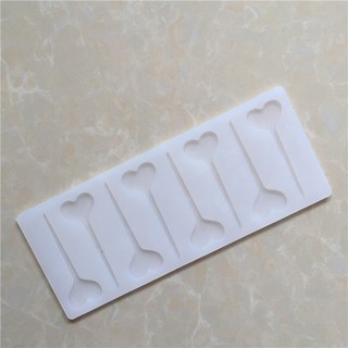 HCM - Khuôn silicon que trái tim đổ socola decor trang trí bánh kem