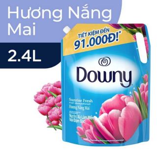 Nước xả vải Downy Hương nắng mai/làn gió mát 2.4L