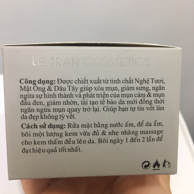 Kem mụn 3 tác dụng 20g Aichi