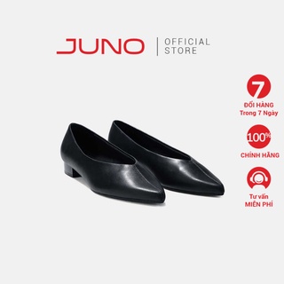 Giày Búp Bê 3cm Thời Trang JUNO Mũi Nhọn BB03035