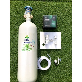 Bình co2 van cơ | full bộ bình co2 thuỷ sinh 3kg van cơ mufan.