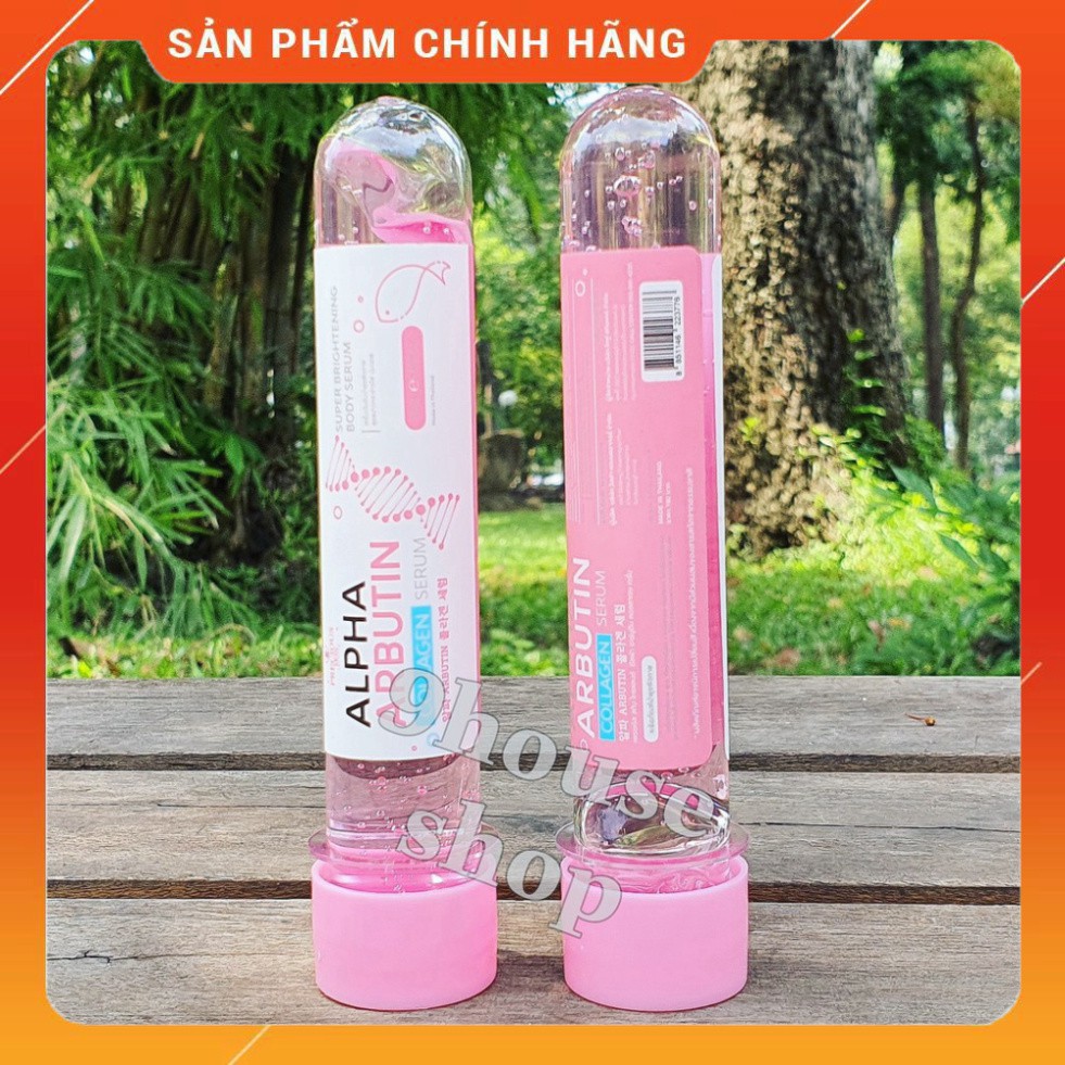 [Mã SKAMLTSM9 giảm 10% đơn 99K] 01 Serum Ống Body Alpha Arbutin Super Brightening 50ml Thái Lan