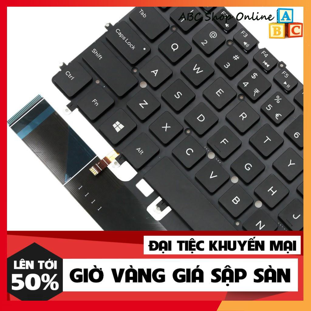 [Mã 253ELSALE hoàn 7% đơn 300K] Bàn Phím Laptop Dell XPS 13 9343 13 9350 9360 0DKDXH NSK-LS0BW CÓ LED