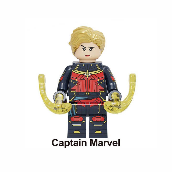 Đồ chơi lắp ráp nhân vật minifigures Captain Marvel KF1225