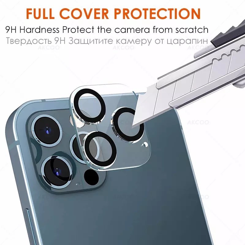 Nhãn dán ống kính máy ảnh giả Thay đổi giây cho iPhone 12 Pro i12 Pro Max i11 i11Pro 11 pro max Focus Full Lens Camera iphone X XR XS MAX