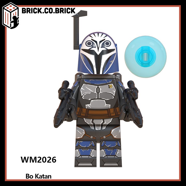 WM6098 - Đồ chơi lắp ráp mô hình minifigure lính non lego Star Wars- Chiến tranh giữa các vì sao- Trooper, Paz Vizla