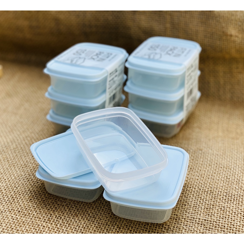 Hộp trữ đông, bảo quản đồ ăn dặm mini, đựng gia vị, linh kiện điện tử,... nội địa Nhật Bản