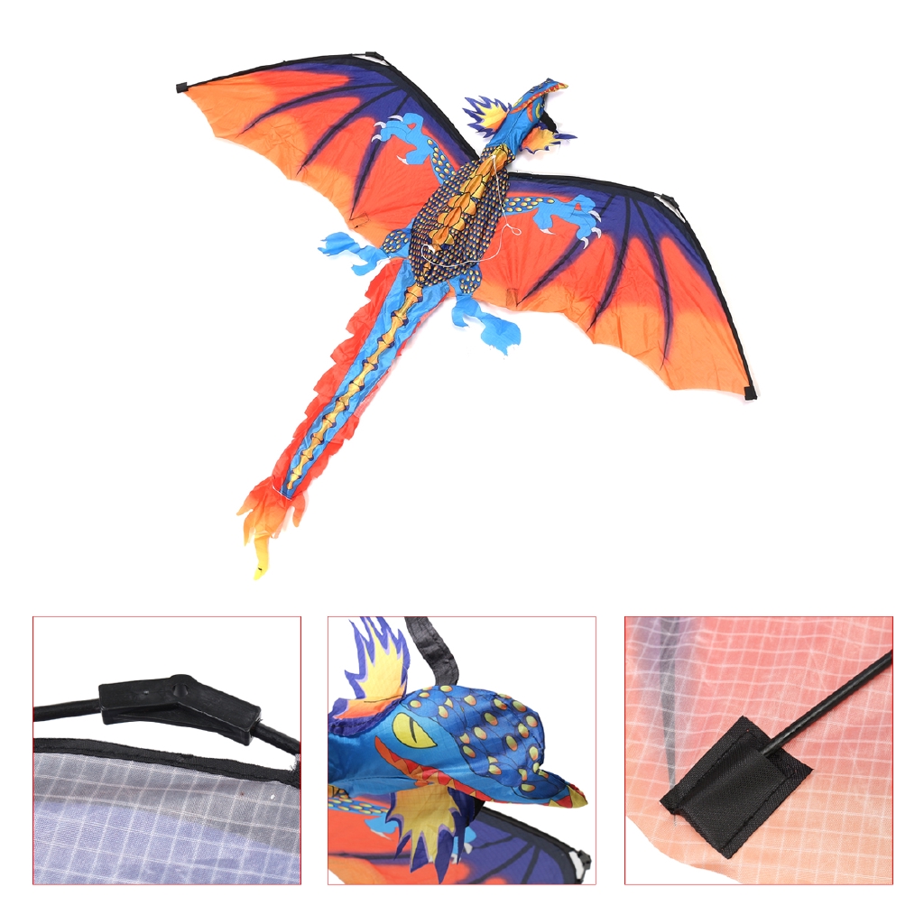 Diều Hình Rồng 3d 140x120cm