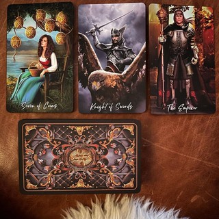Bài Elemental Wisdom Tarot - Silk Matt Lamination