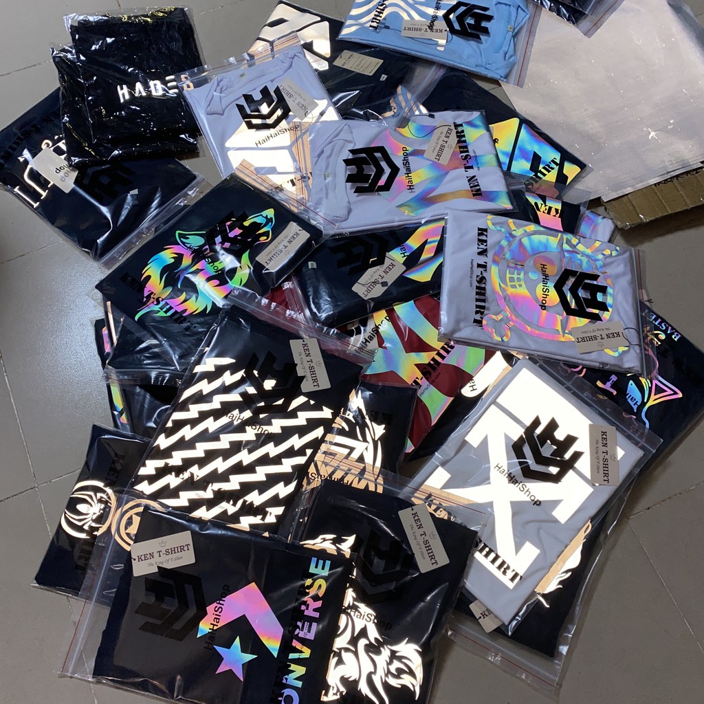 Áo Thun Phản Quang Bạc Sói hade Tay Dài Oversize Form Rộng Nam Nữ Unisex | BigBuy360 - bigbuy360.vn