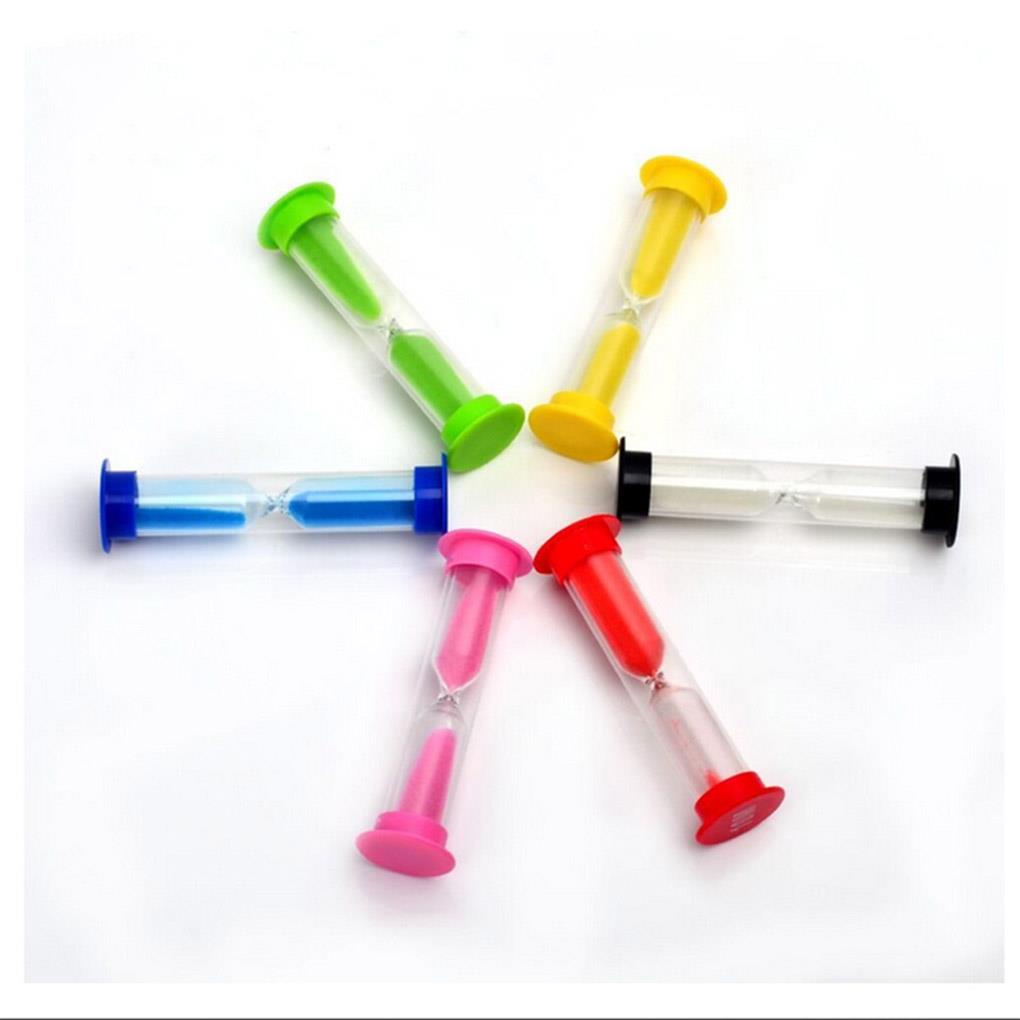 Bộ Đồng Hồ Cát Thủy Tinh Nhựa 30s 1 Phút 2 Phút 3 Phút 5 Phút 10 Phút Dùng Để Học Tập Cho Bé