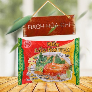 Thùng 30 gói Miến lẩu tôm Thái Bích Chi gói 60g