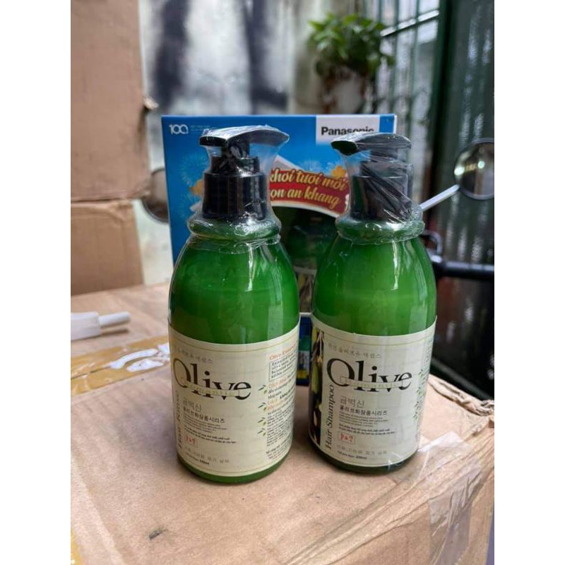 BỘ 2 GỘI & XẢ OLIVE 250ml..