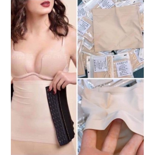 [Mã 12FASHIONSALE1 giảm 10K đơn 50K] Miếng Lót Gen Bụng Đúc Su chống hằn ngứa khi mặc đai latex