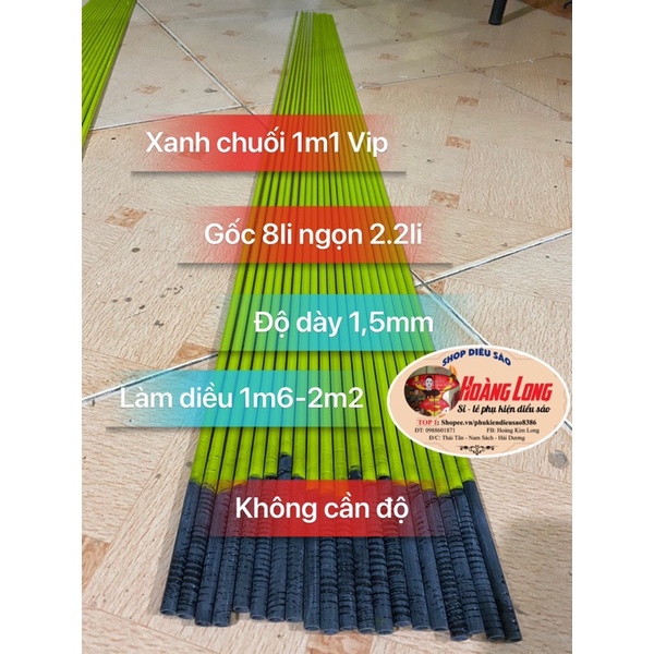 Cacbon xanh chuối Vip - 1m1-1m25-1m4 chất lượng cao