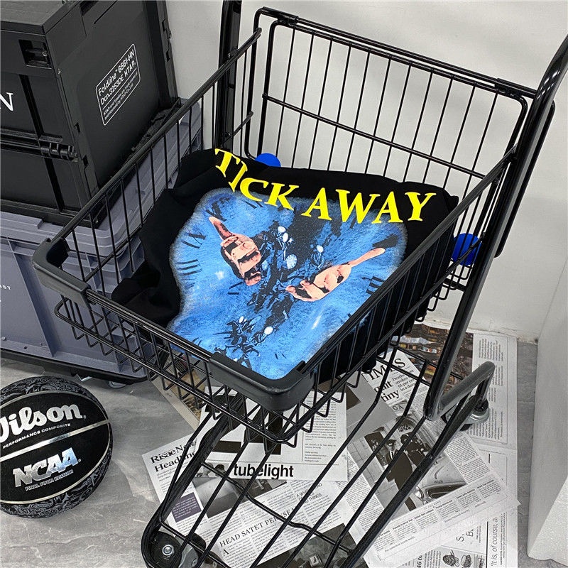 Áo Thun Tay Ngắn In Hình Phong Cách Rock 19B6329 Dành Cho Nam Nữ