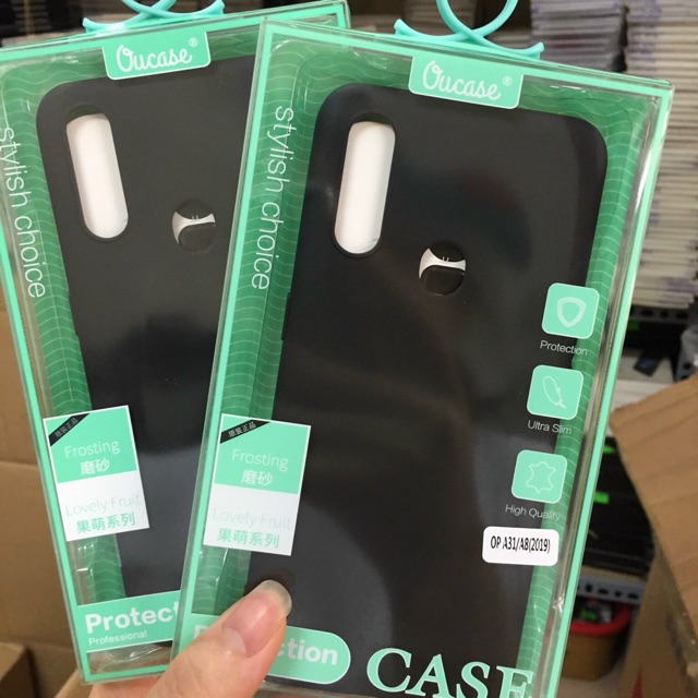 Ốp lưng Ou Case cho Oppo A31 2020 mới( màu đen)