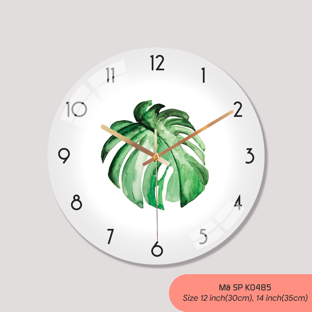 Đồng Hồ Treo Tường, Đồng Hồ Để Bàn Đế Gỗ, Kim Trôi Không Tiếng Ồn, Chất Liệu Thủy Tinh Sang Trọng, Nhiều Mẫu, Sang Trọng