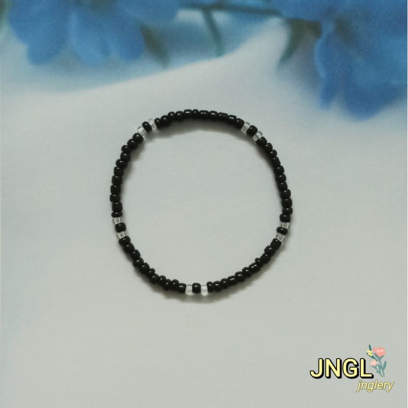 Vòng tay hạt cườm Inspired Taehyung BTS | Vòng tay cheap moment Idol Kpop màu đen