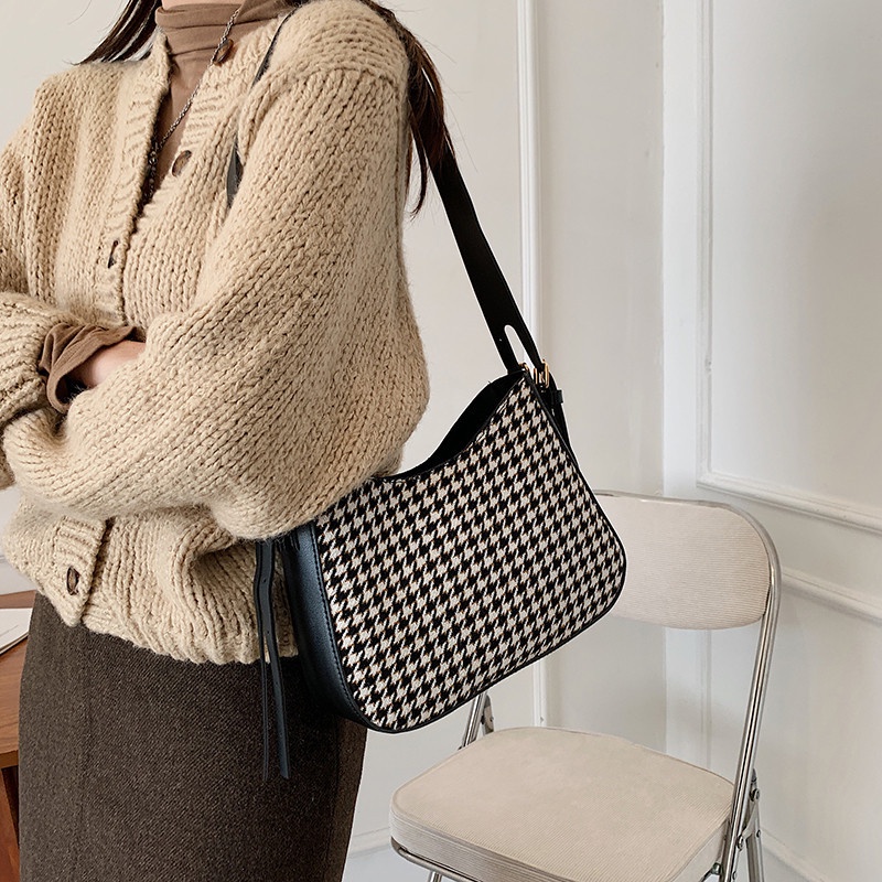 Túi Xách Đeo Vai Phong Cách Phương Tây Đơn Giản Cho Nữ