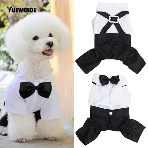 Bộ Quần Áo Tuxedo Cho Thú Cưng - Size S-Xxl