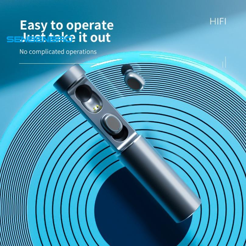 Tai Nghe Nhét Tai Bluetooth Không Dây N21 TWS Có Micro Cho Xiaomi Huawei