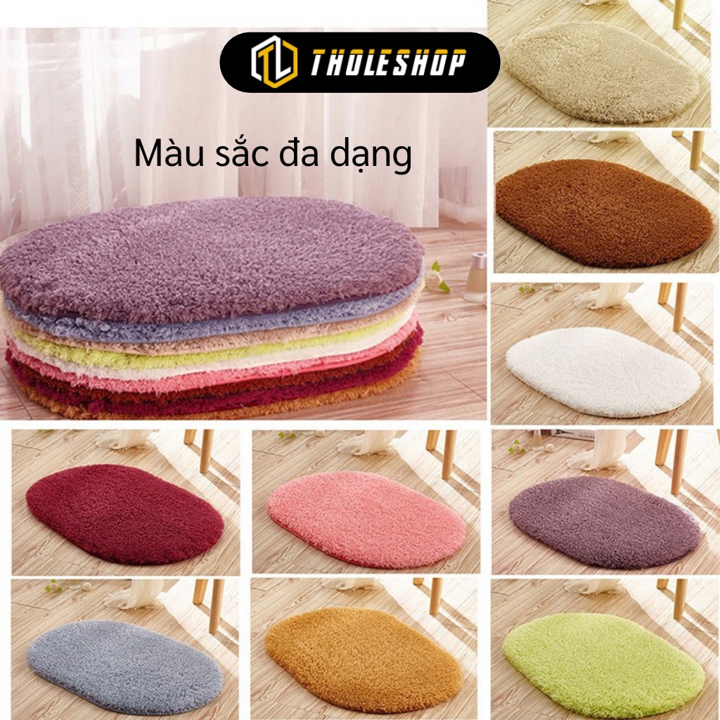 Thảm Lông - Thảm Lau Chân 40x60cm Bông Mịn, Thấm Hút Tốt Trang Trí Nhà Cửa 6739