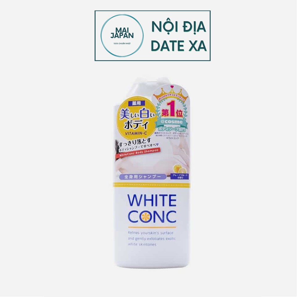 Sữa tắm sáng da toàn thân White Conc Body – Nhật Bản