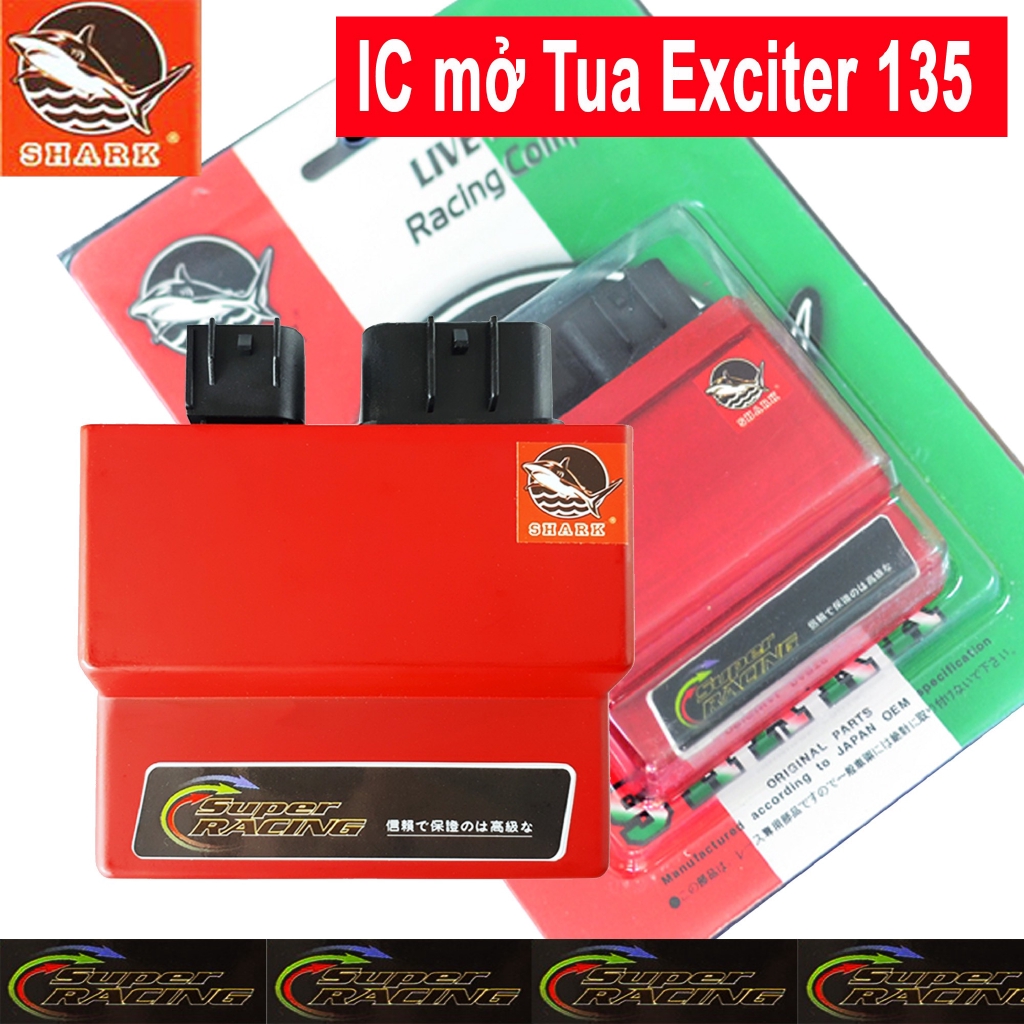 Ic mở tua Exciter 135 - Shark Malaysia