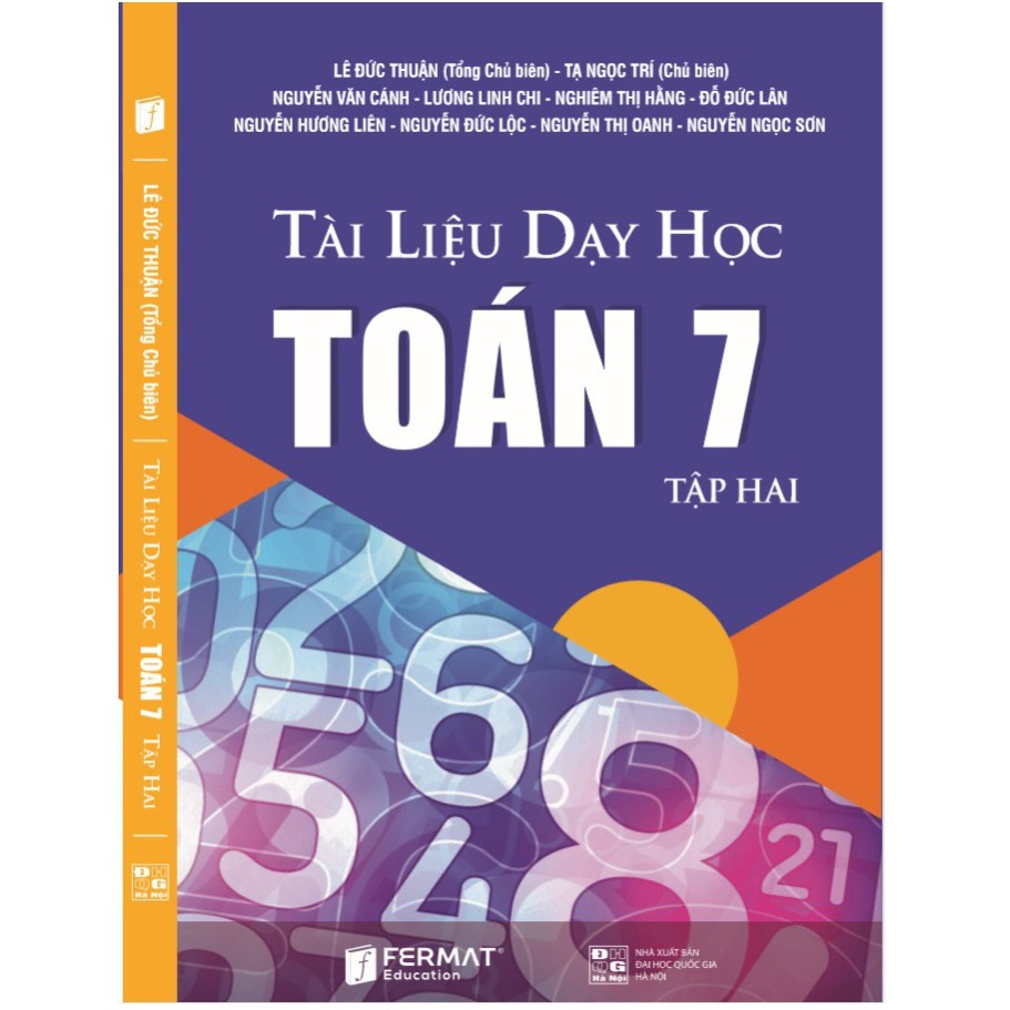 Sách – Tài liệu dạy học Toán 7 (Tập 1 và Tập 2)