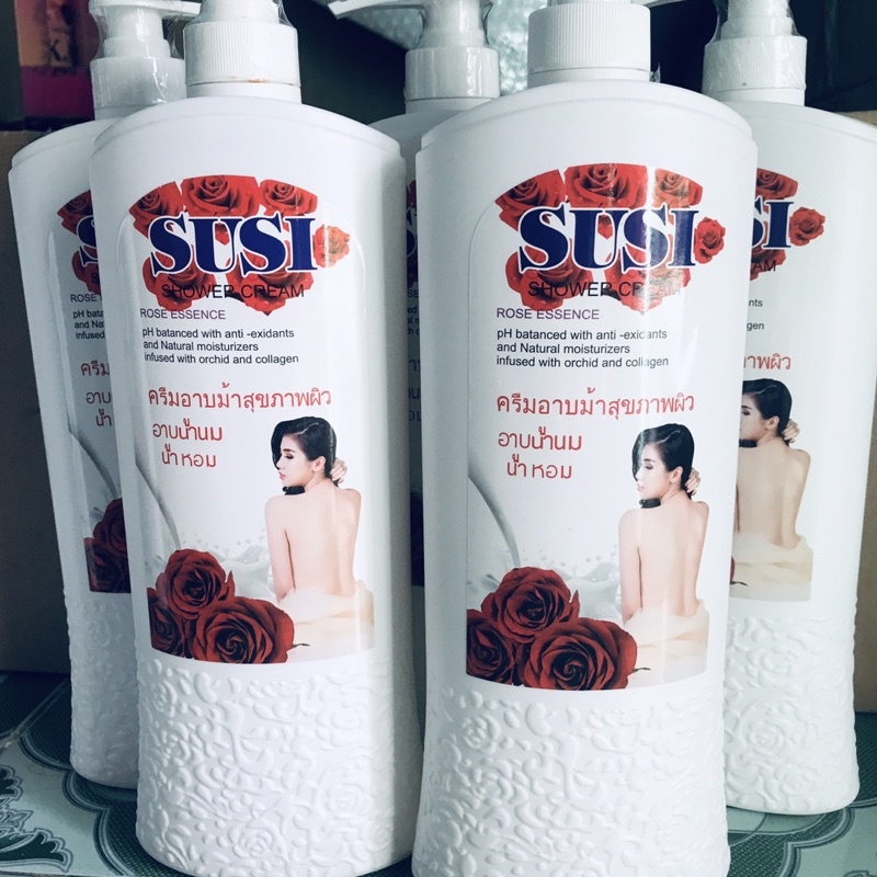 Sữa Tắm Thái Lan SUSI, 1200ml Hương Thơm Hoa Hồng | Sữa Tắm Cao Cấp | BigBuy360 - bigbuy360.vn