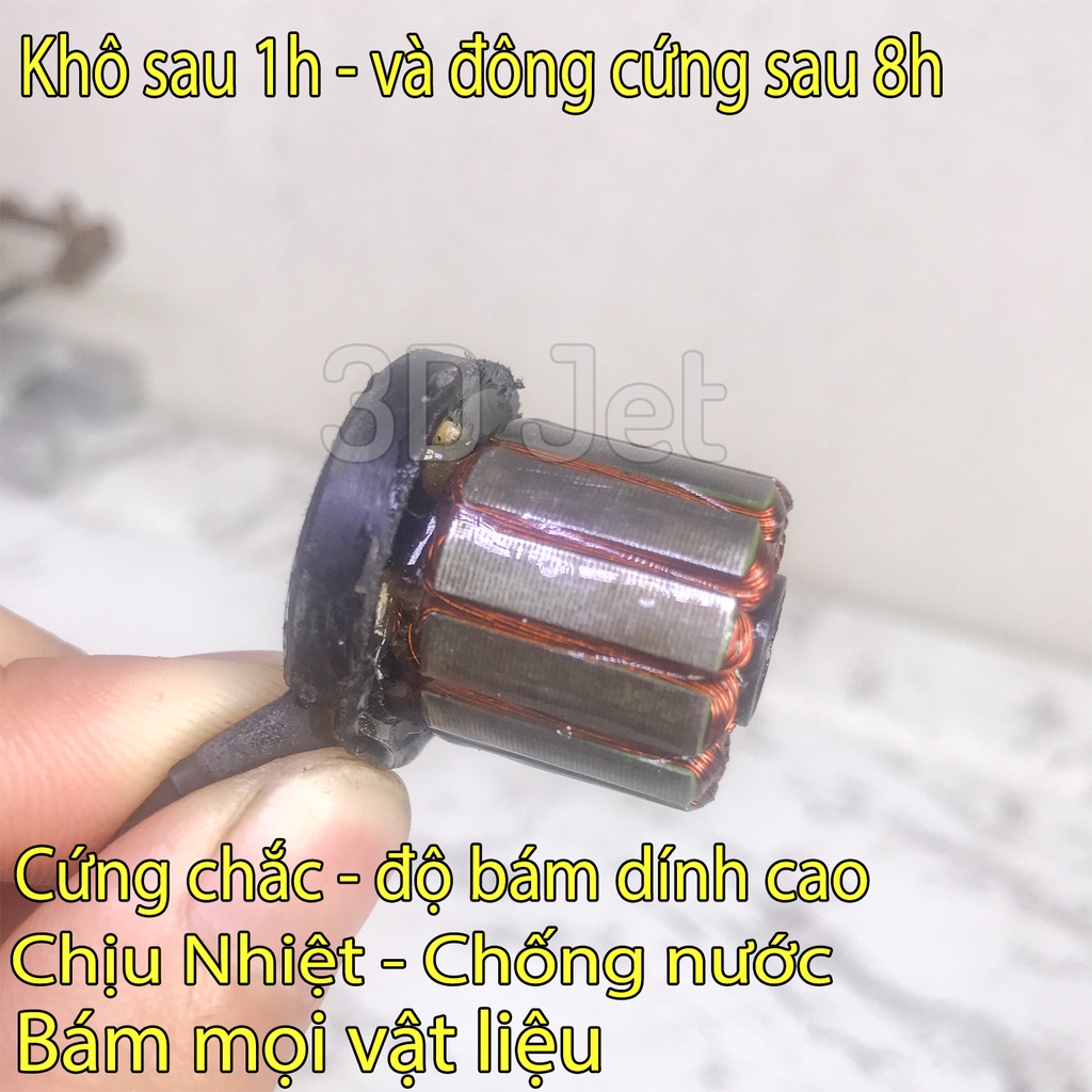 Keo AB 500g , Keo hai thành phần ,Keo dán mọi vật liệu, Keo epoxy, lọ keo, chai keo