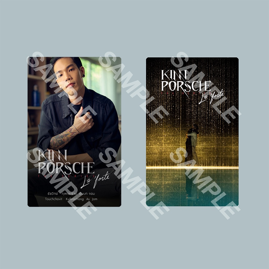 Ảnh card bo góc in hình KinnPorsche The Series La 'forte Thiếu Gia Xã Hội Đen Yêu Tôi thẻ bo viền 5*8cm 1 tấm