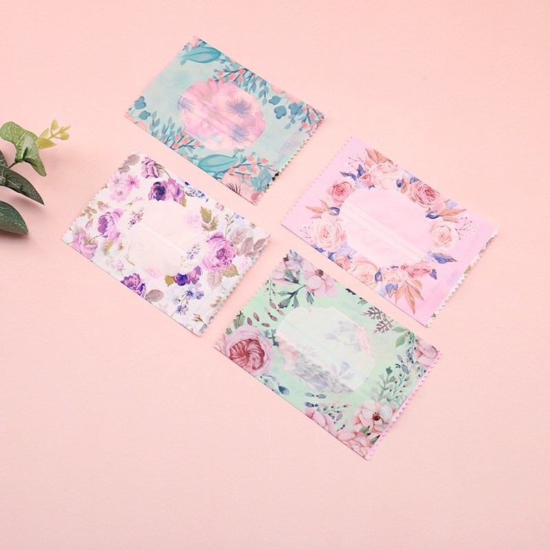 100 Túi Bọc Kẹo - Mèo , trắng , Hoa vv....Kích thước 7 x 10 cm