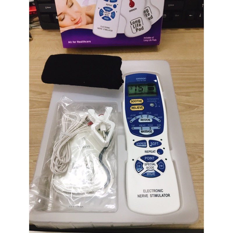 ⚡Máy massage xung điện trị liệu Omron HV-F128⚡