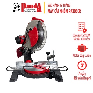 Máy cắt nhôm PANDA PA305CR cắt góc đa năng 2200W cổ xoay 45 độ TẶNG lưỡi cắt chính hãng