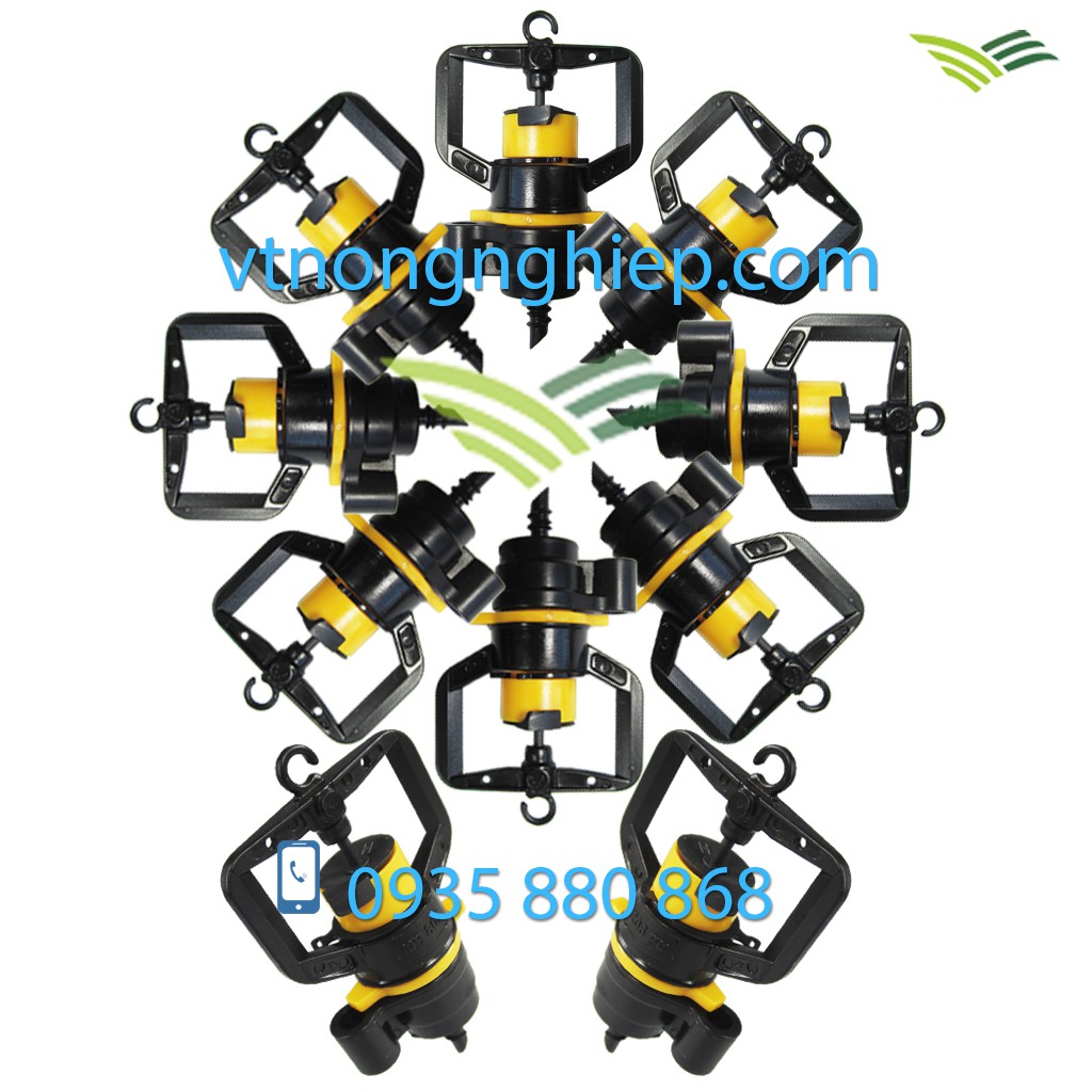 10 béc tưới bù áp 62L AQ206PC