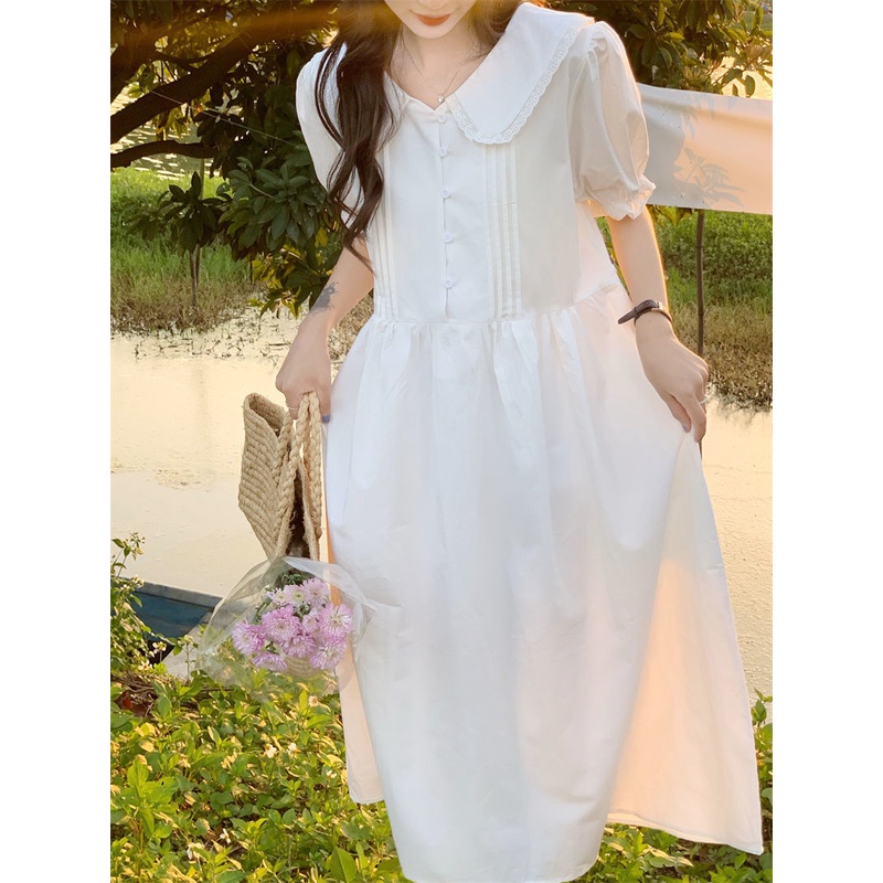 Đầm Búp Bê Tay Ngắn Dáng Ôm Thời Trang Mùa Hè Hàng Mới 2022 Dành Cho Nữ