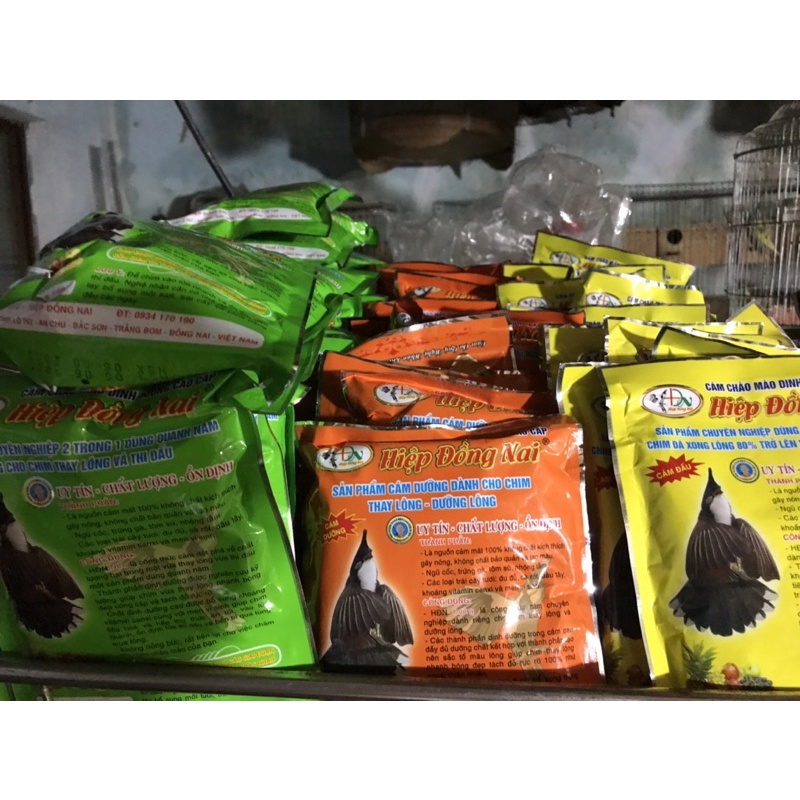 Cám chim chào mào dinh dưỡng Hiệp Đồng Nai Dưỡng gói 200g