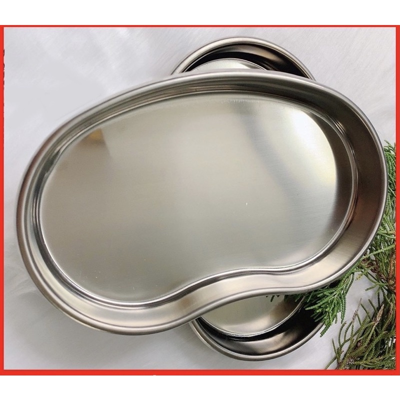 Khay hạt đậu inox đựng dụng cụ